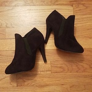 Black Slip-On Ankle Boot